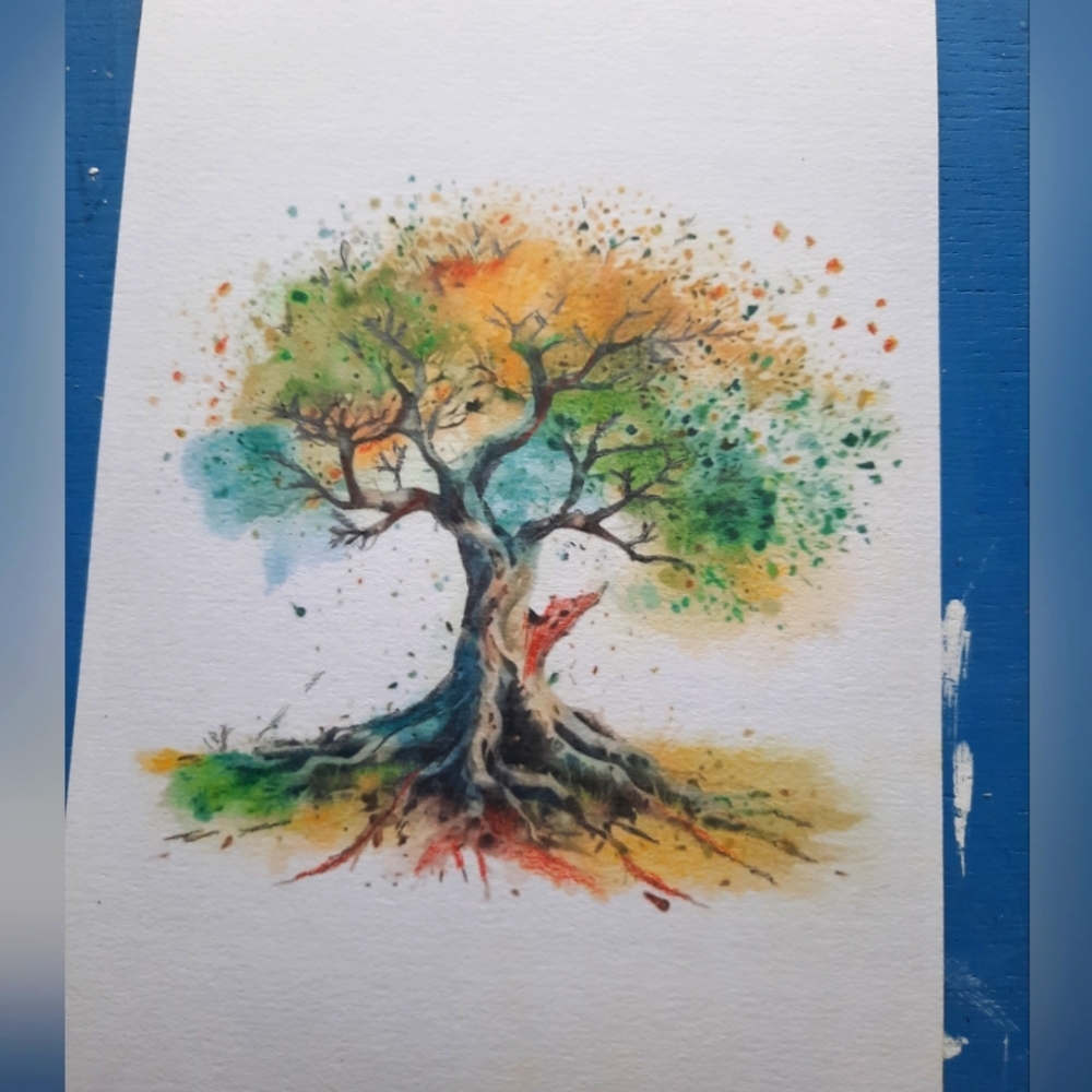 5 for 25$ - Post card size hand drawing - Greetings and thank you note -…